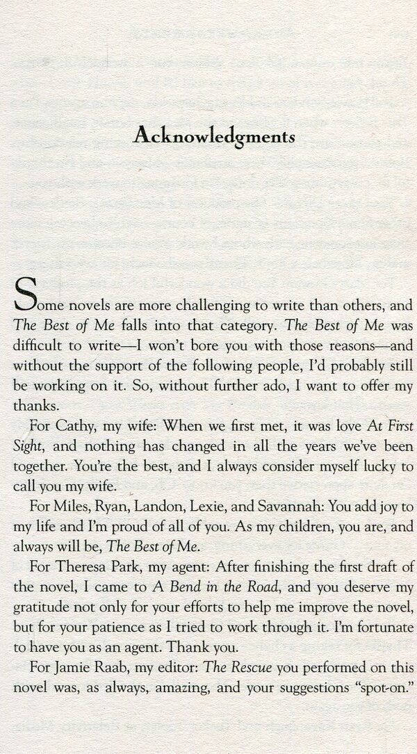 The Best Of Me Nicholas Sparks / Николас Спаркс 9780751553338-3