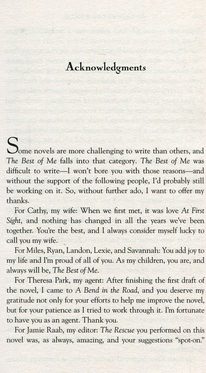 The Best Of Me Nicholas Sparks / Николас Спаркс 9780751553338-3