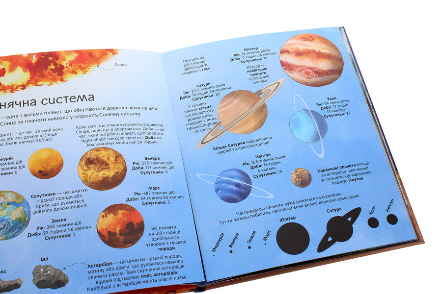 The Big Book of Stars and Planets / Велика книга зірок і планет Эмили Боун 9786177940165-5