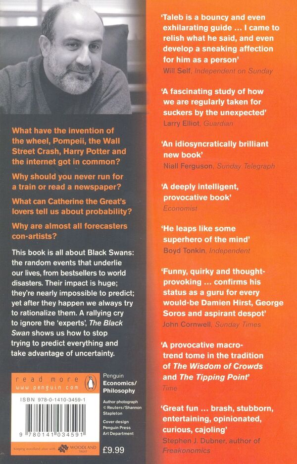 The Black Swan. The Impact of the Highly Improbable / The Black Swan. The Impact of the Highly Improbable Нассим Николас Талеб 9780141034591-2