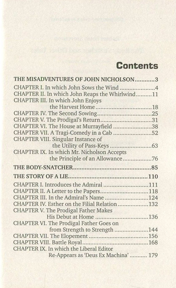 The Body Snatcher and Other Tales / The Body Snatcher and Other Tales Роберт Льюис Стивенсон 978-617-7498-33-8-4