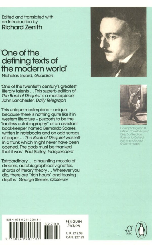 The Book Of Disquiet Fernando Pessoa / Фернандо Пессоа 9780241200131-2