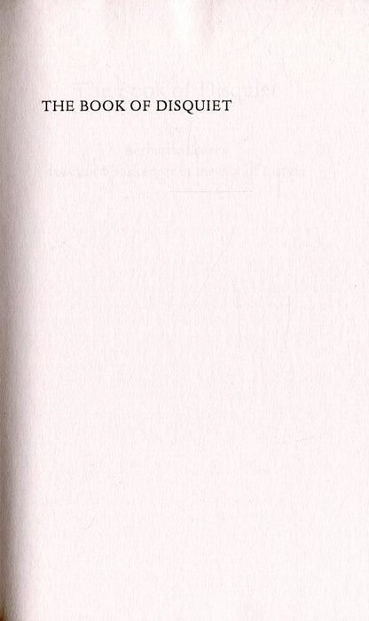 The Book Of Disquiet Fernando Pessoa / Фернандо Пессоа 9780241200131-5