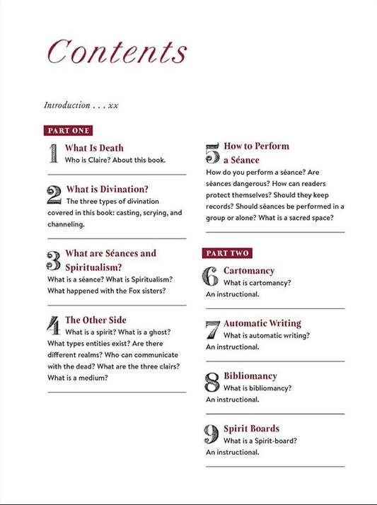 The Book of Sessions. A Guide to Divination and Speaking to Spirits / The Book of Séances. A Guide to Divination and Speaking to Spirits Клэр Гудчайлд 9780316353342-2