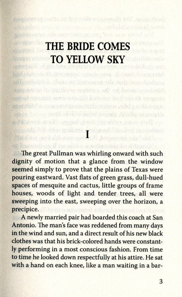 The Bride Comes to Yellow Sky and Other Stories / The Bride Comes to Yellow Sky and Other Stories / Наречена їде до Єллоу-Скай та інші історії Стивен Крейн 978-617-07-0742-0-3