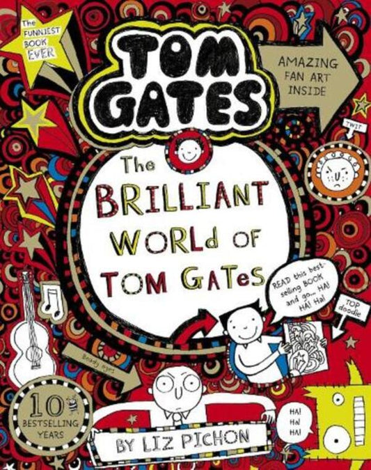 The Brilliant World Of Tom Gates Liz Pichon / Лиз Пичон 9781407193434-1