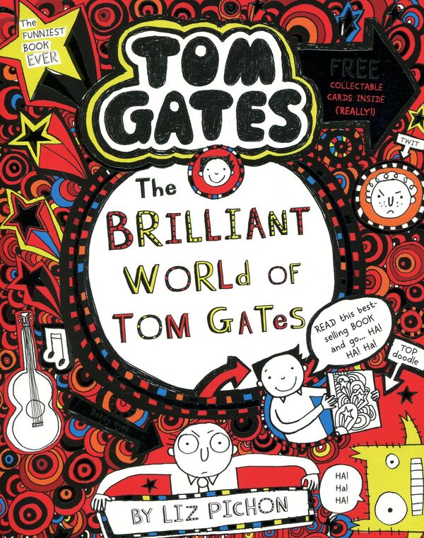 The Brilliant World Of Tom Gates Liz Pichon / Лиз Пичон 9781407193434-2