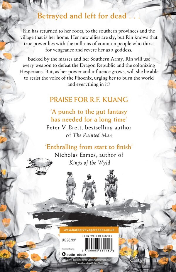 The Burning God. Book 3 Rebecca Kwan - Ребекка Кван 9780008339180-3