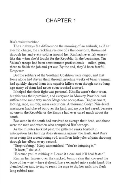 The Burning God. Book 3 Rebecca Kwan - Ребекка Кван 9780008339180-4