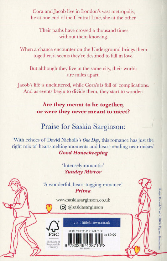 The Central Line / The Central Line Саския Саргинсон 978-0-349-42871-0-2