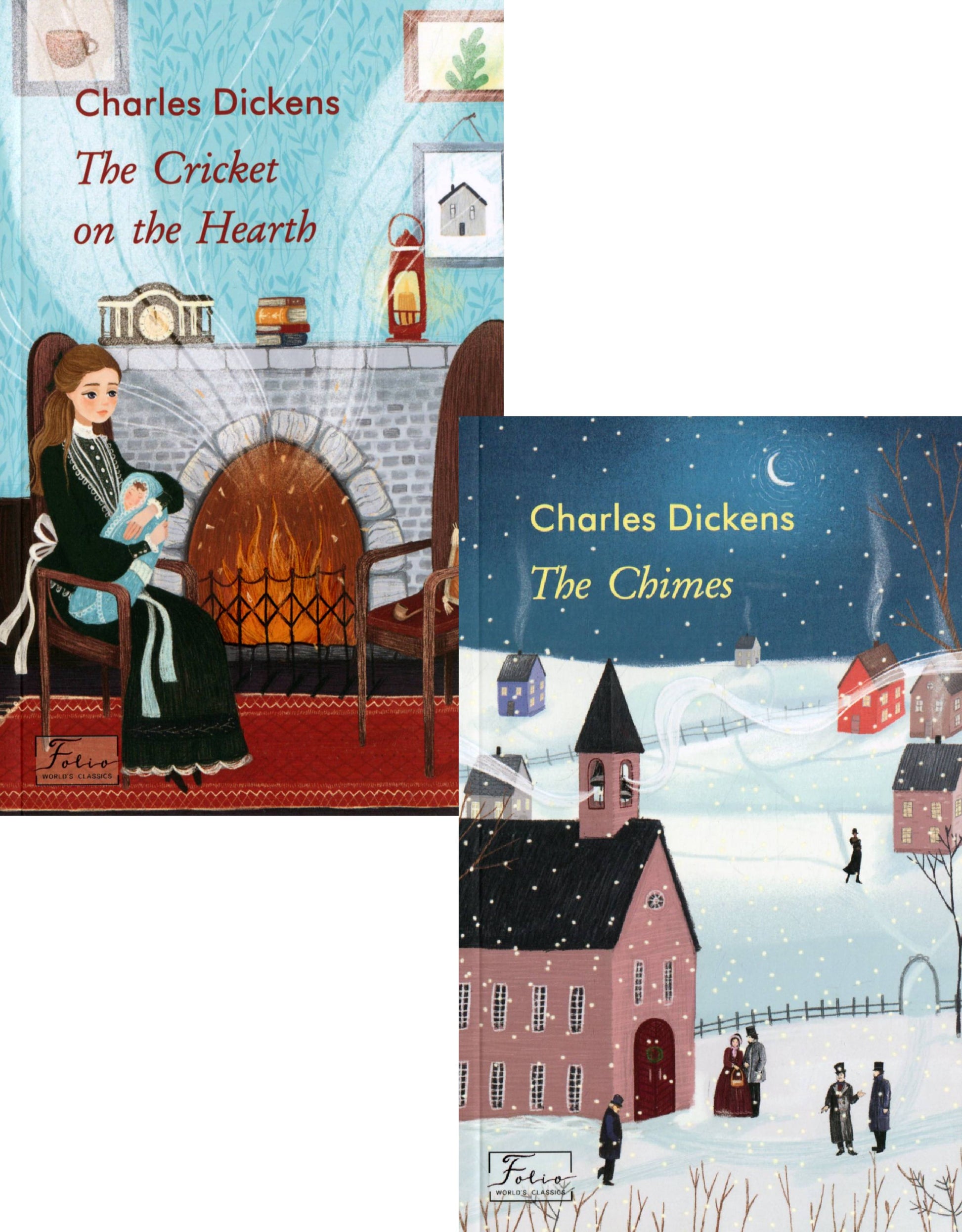 The Chimes. Cricket On The Hearth (2-Book Set) Charles Dickens / Чарльз Диккенс 9789660395480,9789660395473-1