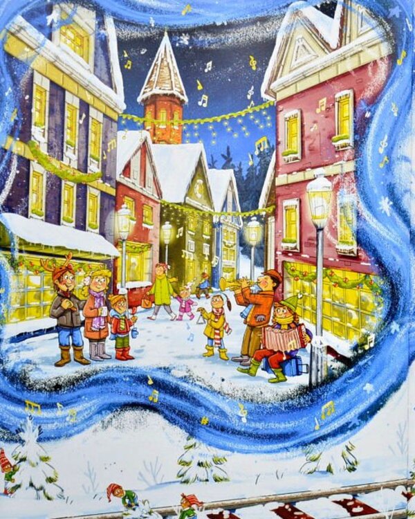 The Christmas Adventure of the Steam Locomotive / Різдвяна пригода паровозика Анна Рюхе 9786179504860-5