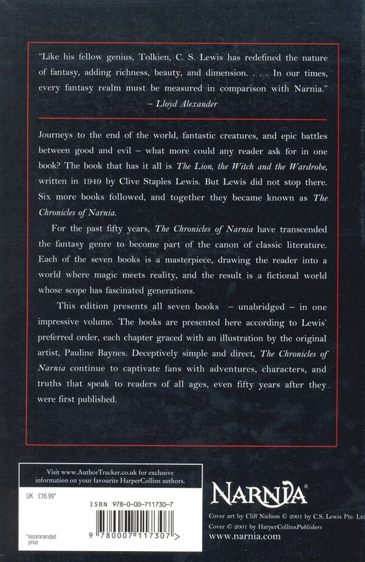The Chronicles Of Narnia Clive Staples Lewis / Клайв Стейплз Льюис 9780007117307-1