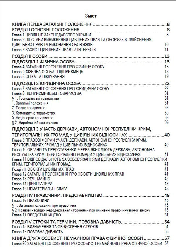 The Civil Code of Ukraine. Current legislation of Ukraine with changes and additions as of 09/03/2023 / Цивільний кодекс України. Чинне законодавство України зі змінами та доповненнями станом на 03.09.23  978-088-0000-20-8-3