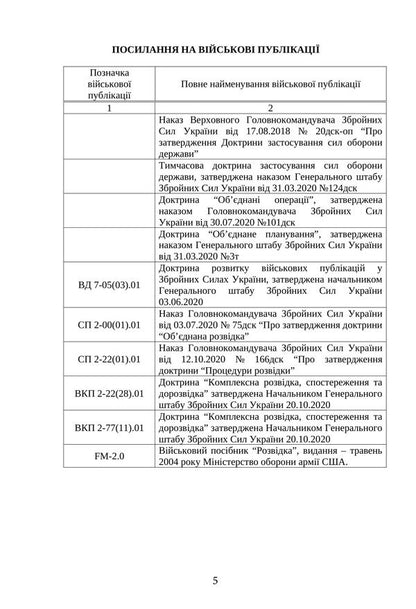 The Combat Charter Of The Intelligence Military Units Subunits Of The Ground Forces, Airborne Assault Forces, Marines Of The Naval Forces Of The Armed Forces Of Ukraine - Бойовий статут вйськових частин пдроздлв розвдки Сухопутних вйськ, Десантно-штурмових вйськ, Морсько пхоти Вйськово-Морських Сил ЗС Украни - Author not specified 9789668086250-4