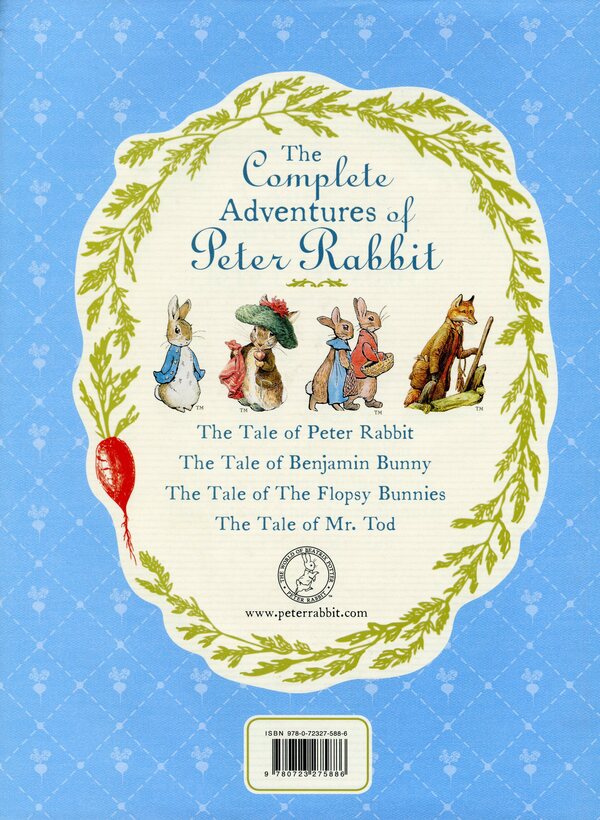 The Complete Adventures Of Peter Rabbit Beatrix Potter / Беатрис Поттер 9780723275886-2