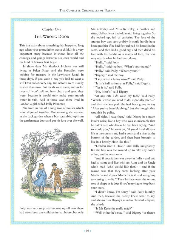 The Complete Chronicles Of Narnia Clive Staples Lewis / Клайв Стейплз Льюис 9780007100248-4