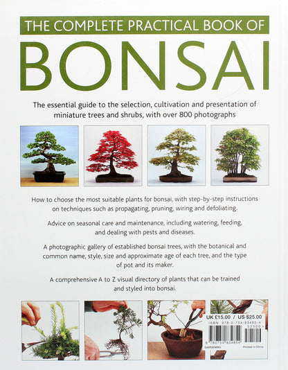 The Complete Practical Book Of Bonsai Ken Norman / Кен Норман 9780754834854-2