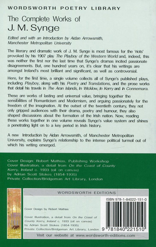 The Complete Works / The Complete Works Джон Миллингтон Синг 978-1-84022-151-0-2