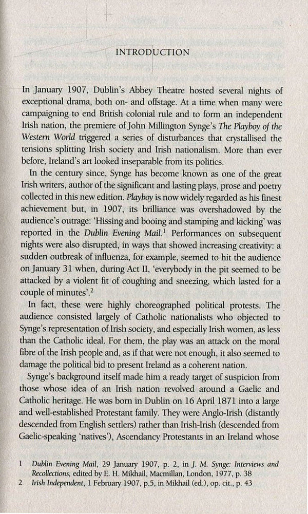 The Complete Works / The Complete Works Джон Миллингтон Синг 978-1-84022-151-0-5