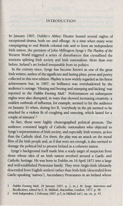 The Complete Works / The Complete Works Джон Миллингтон Синг 978-1-84022-151-0-5