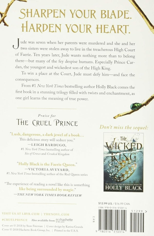 The Cruel Prince / The Cruel Prince Холли Блэк 9780316310277-2