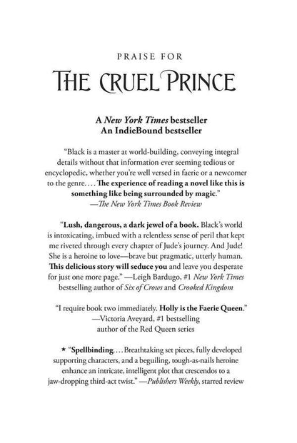 The Cruel Prince / The Cruel Prince Холли Блэк 9780316310277-5