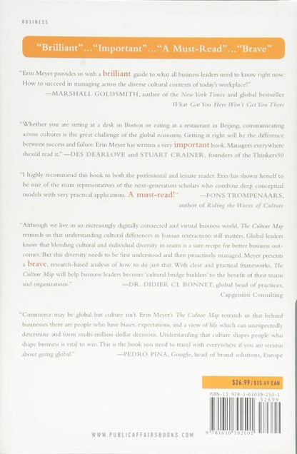 The Culture Map. Breaking Through The Invisible Boundaries Of Global Business Erin Meyer / Эрин Мейер 9781610392501-2