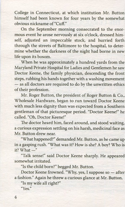 The Curious Case of Benjamin Button and Other Stories / The Curious Case of Benjamin Button and Other Stories Фрэнсис Скотт Фицджеральд 978-617-07-0413-9-5