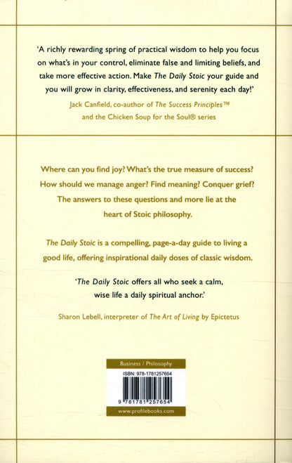 The Daily Stoic: 366 Meditations on Wisdom, Perseverance, and the Art of Living: Featuring new translations of Seneca, Epictetus, and Marcus Aurelius / The Daily Stoic : 366 Meditations on Wisdom, Perseverance, and the Art of Living: Featuring new translations of Seneca, Epictetus, and Marcus Aurelius Райан Холидей 9781781257654-2