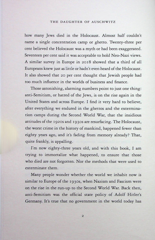 The Daughter of Auschwitz / The Daughter of Auschwitz Това Фридман, Малкольм Дж. Брабант 978-1-52942-347-1-5