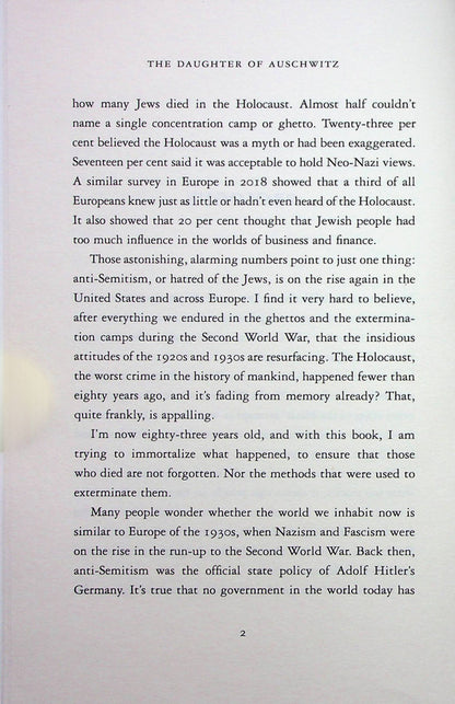 The Daughter of Auschwitz / The Daughter of Auschwitz Това Фридман, Малкольм Дж. Брабант 978-1-52942-347-1-5