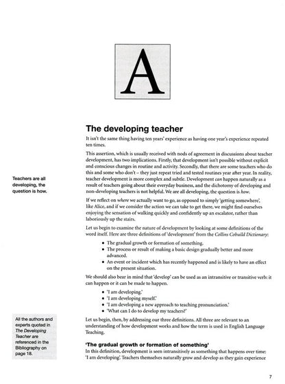 The Developing Teacher. Practical activities for professional development / The Developing Teacher. Practical activities for professional development Дункан Форд 9783125013582-6