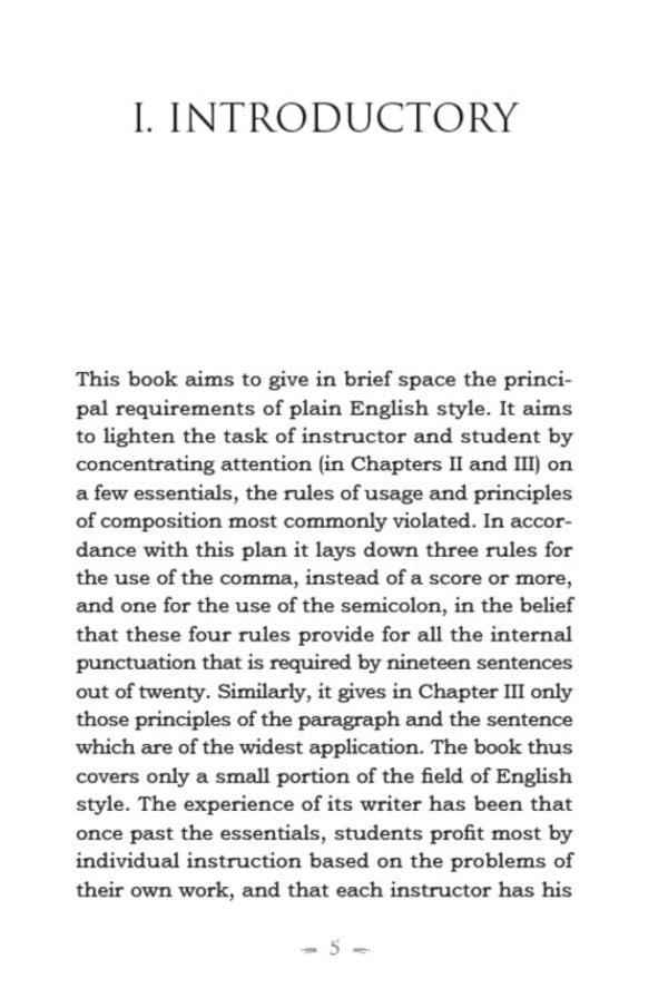 The Elements of Style / The Elements of Style Уильям Штрунк 978-088-0000-82-6-4