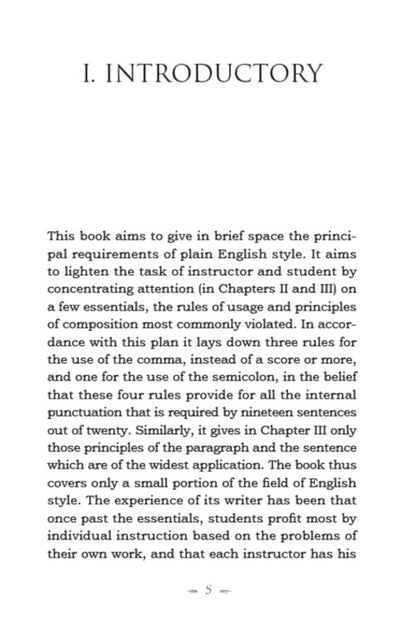 The Elements of Style / The Elements of Style Уильям Штрунк 978-088-0000-82-6-4