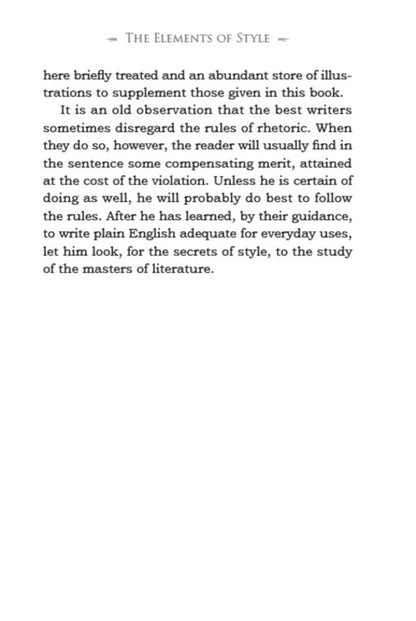 The Elements of Style / The Elements of Style Уильям Штрунк 978-088-0000-82-6-6