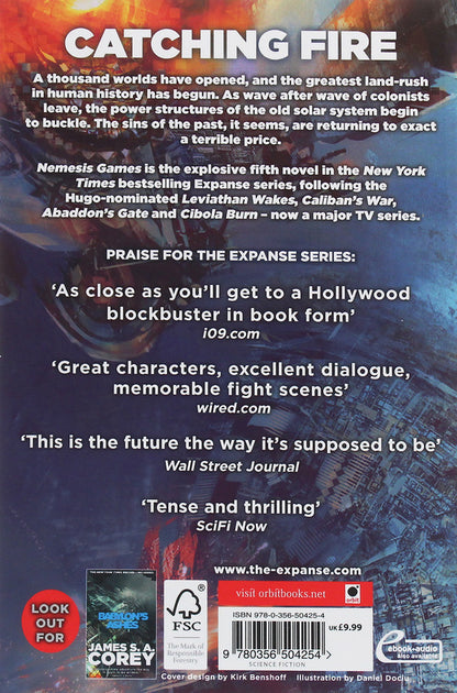 The Expanse. Book 5. Nemesis Games James Corey / Джеймс Кори 9780356504254-2