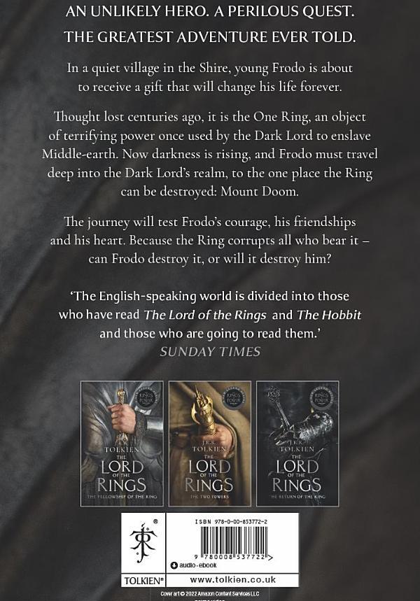 The Fellowship of the Ring / The Fellowship of the Ring Джон Р. Р. Толкин 9780008537722-5