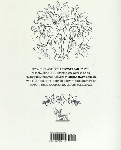 The Flower Fairies Coloring Book Cecil Mary Barker / Сесиль Мэри Баркер 9780241279045-2