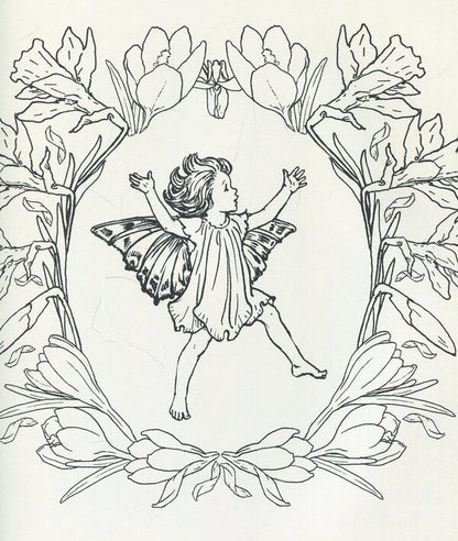 The Flower Fairies Coloring Book Cecil Mary Barker / Сесиль Мэри Баркер 9780241279045-6
