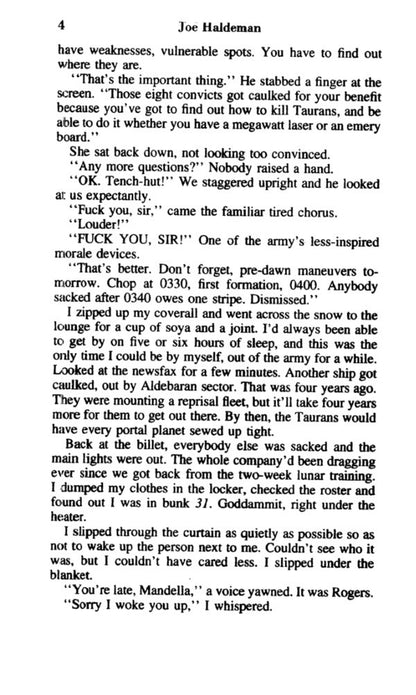 The Forever War Joe Haldeman / Джо Холдеман 9781399607780-5