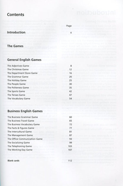 The Games Book. 20 Boards Games for General and Business English / The Games Book. 20 Boards Games for General and Business English Энн Шмид 978-3-12-537931-2-4