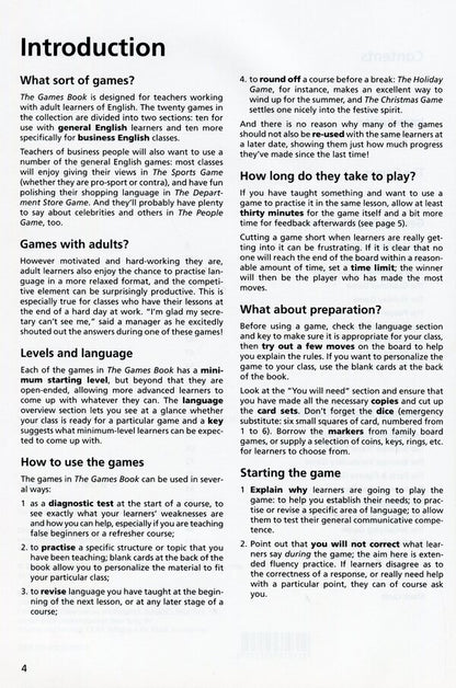 The Games Book. 20 Boards Games for General and Business English / The Games Book. 20 Boards Games for General and Business English Энн Шмид 978-3-12-537931-2-5