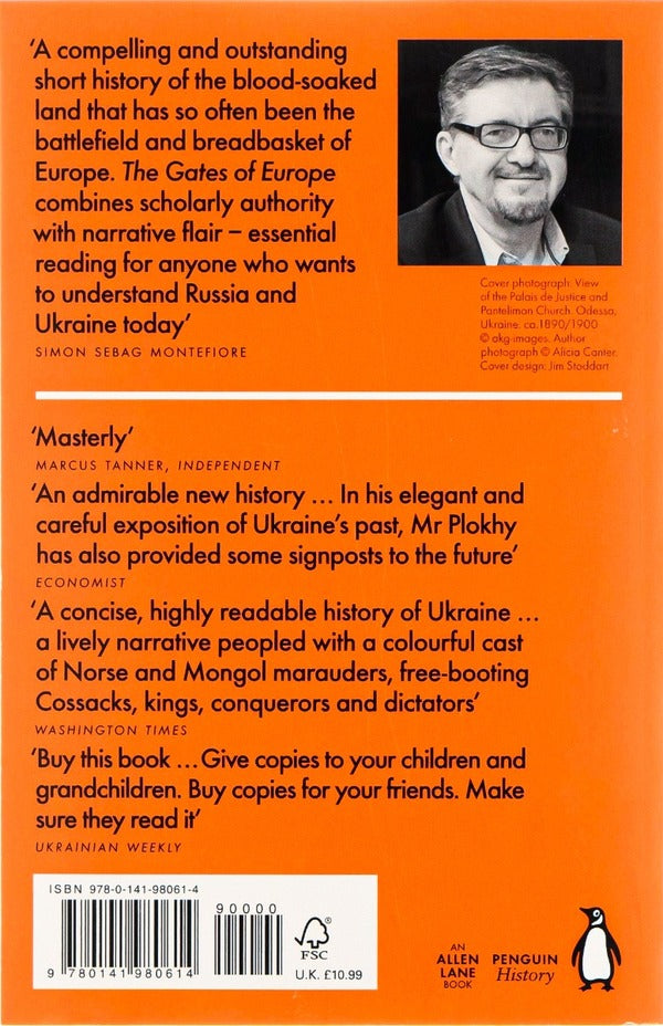 The Gates of Europe. A History of Ukraine / The Gates of Europe. A History of Ukraine Сергей Плохий 9780141980614-2
