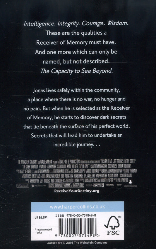 The Giver Lois Lowry / Лоис Лоури 9780007578498-2