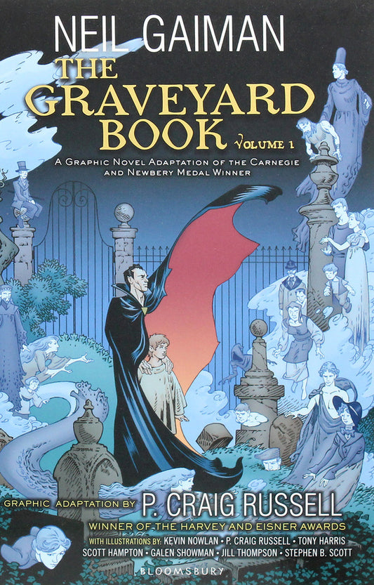 The Graveyard Book. Volume 1 Neil Gaiman, Craig Russell / Нил Гейман, Крейг Расселл 9781408858998-1