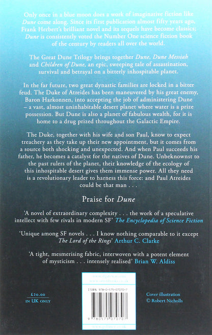 The Great Dune Trilogy / The Great Dune Trilogy Фрэнк Герберт 978-0-575-07070-7-2