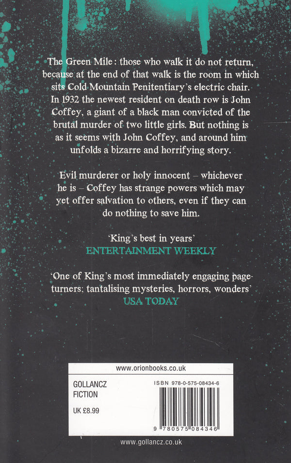 The Green Mile / The Green Mile Стивен Кинг 9780575084346-2
