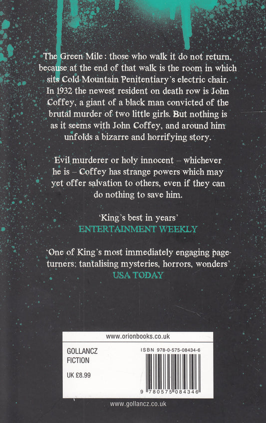 The Green Mile / The Green Mile Стивен Кинг 9780575084346-2