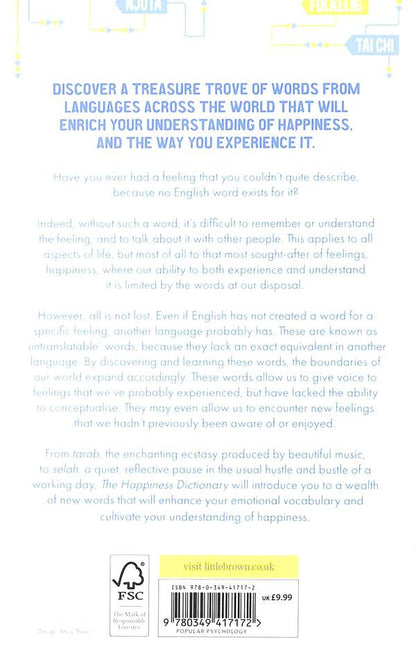 The Happiness Dictionary. Words from Around the World to Help Us Lead a Richer Life / The Happiness Dictionary. Words from Around the World to Help Us Lead a Richer Life Тим Ломас 978-0-349-41717-2-2